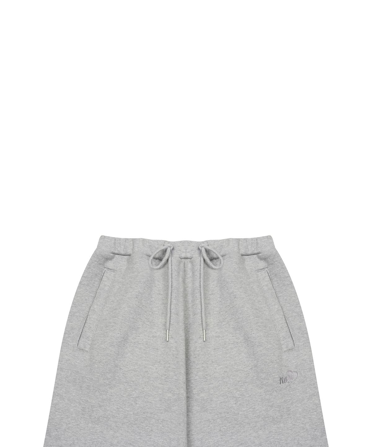 러브이즈트루(LUVISTRUE) LUVISTRUE X MEANINGLESS TRAINING PANTS(GRAY)