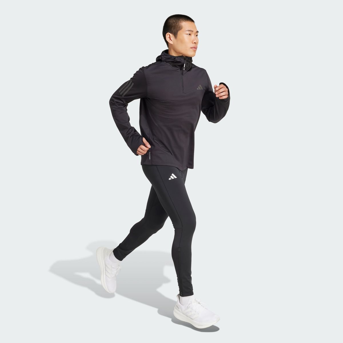 아디다스(ADIDAS) 오운 더 런 윈터라이즈 후드 하프 지퍼 JN6378