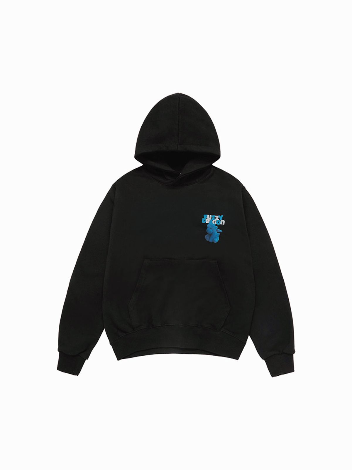 아크메드라비(ACME DE LA VIE) FUZZY FONT DRAGON HOODIE (2COLOR)