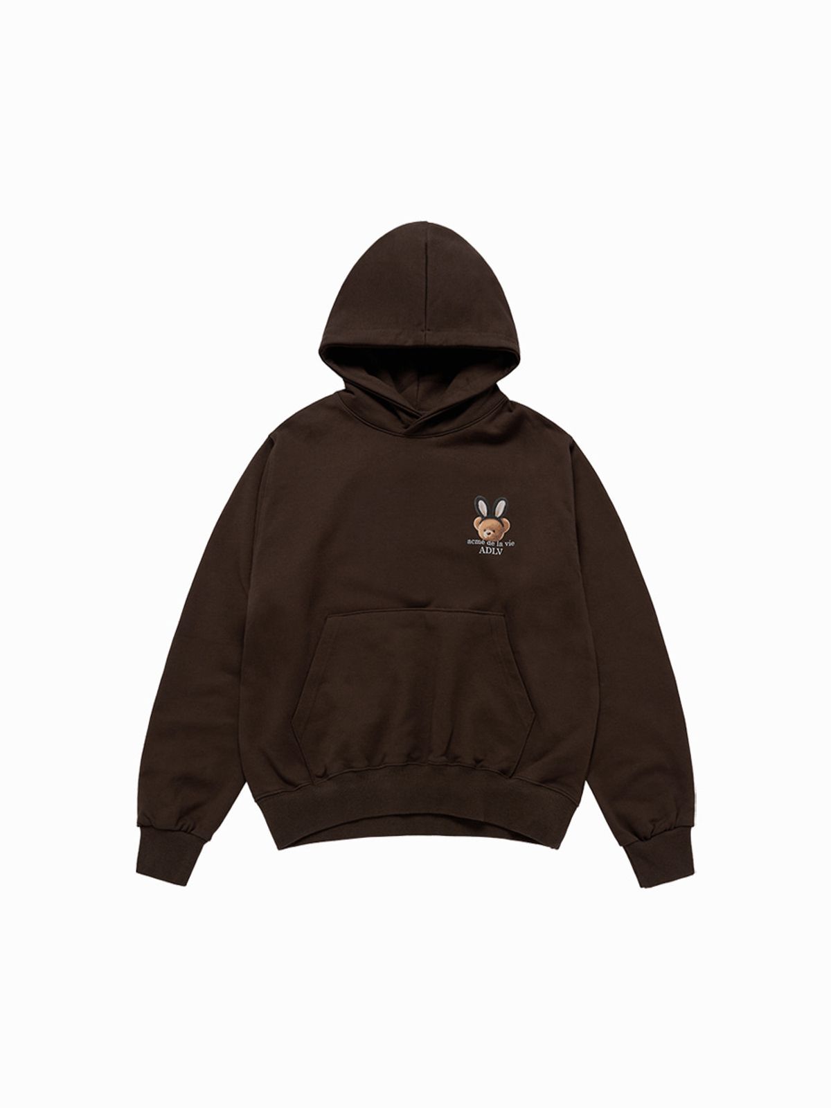 아크메드라비(ACME DE LA VIE) RABBIT BEAR DOLL LOGO HOODIE (2COLOR)
