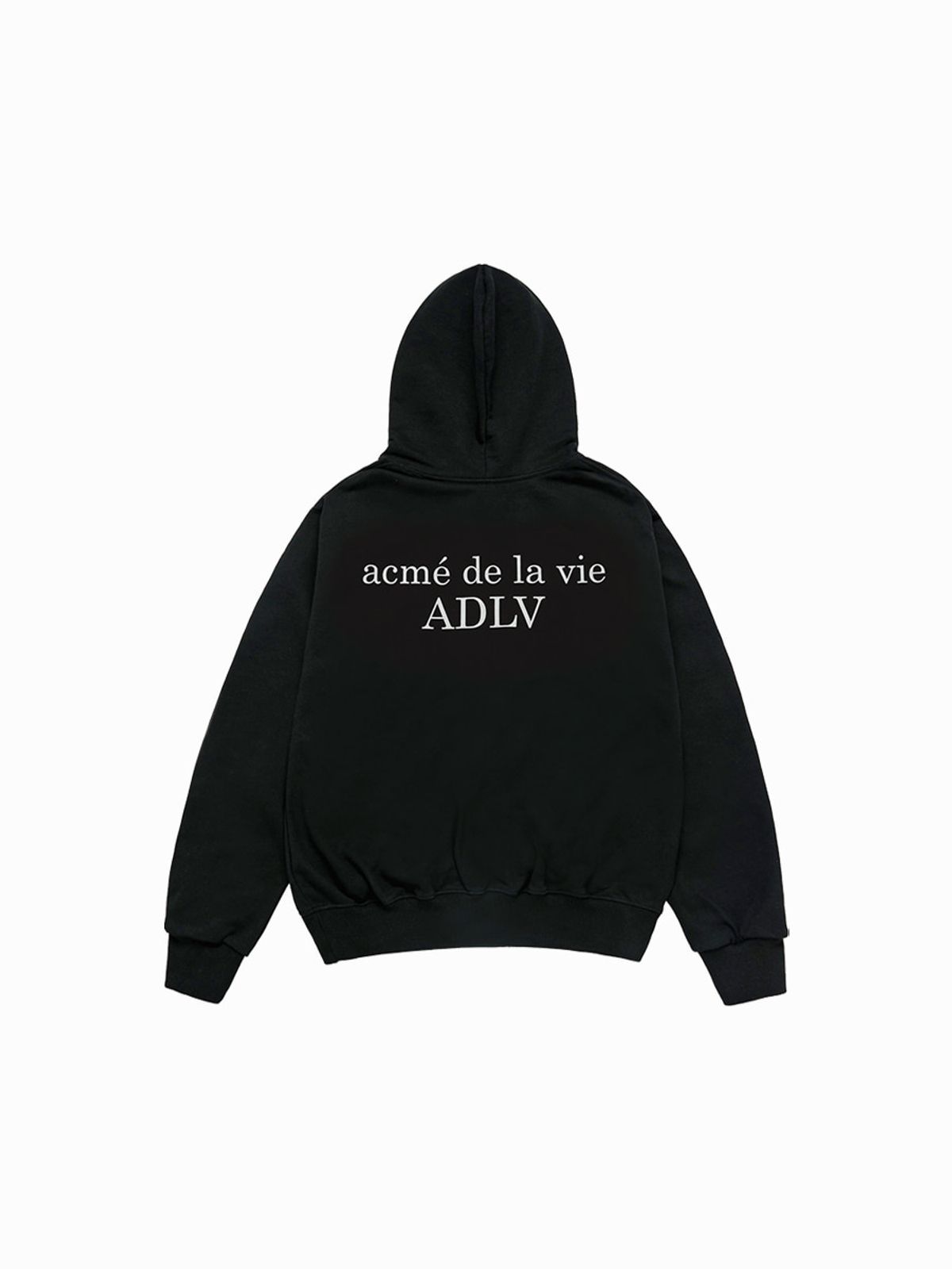 아크메드라비(ACME DE LA VIE) NEW ADLV BABY FACE BUBBLE HOODIE BLACK