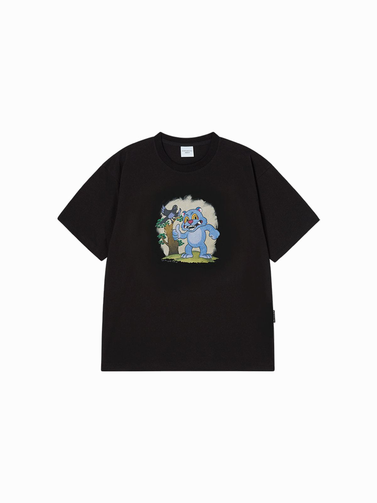 아크메드라비(ACME DE LA VIE) BLUE AC BEAR SHORT SLEEVE T-SHIRT (2COLOR)