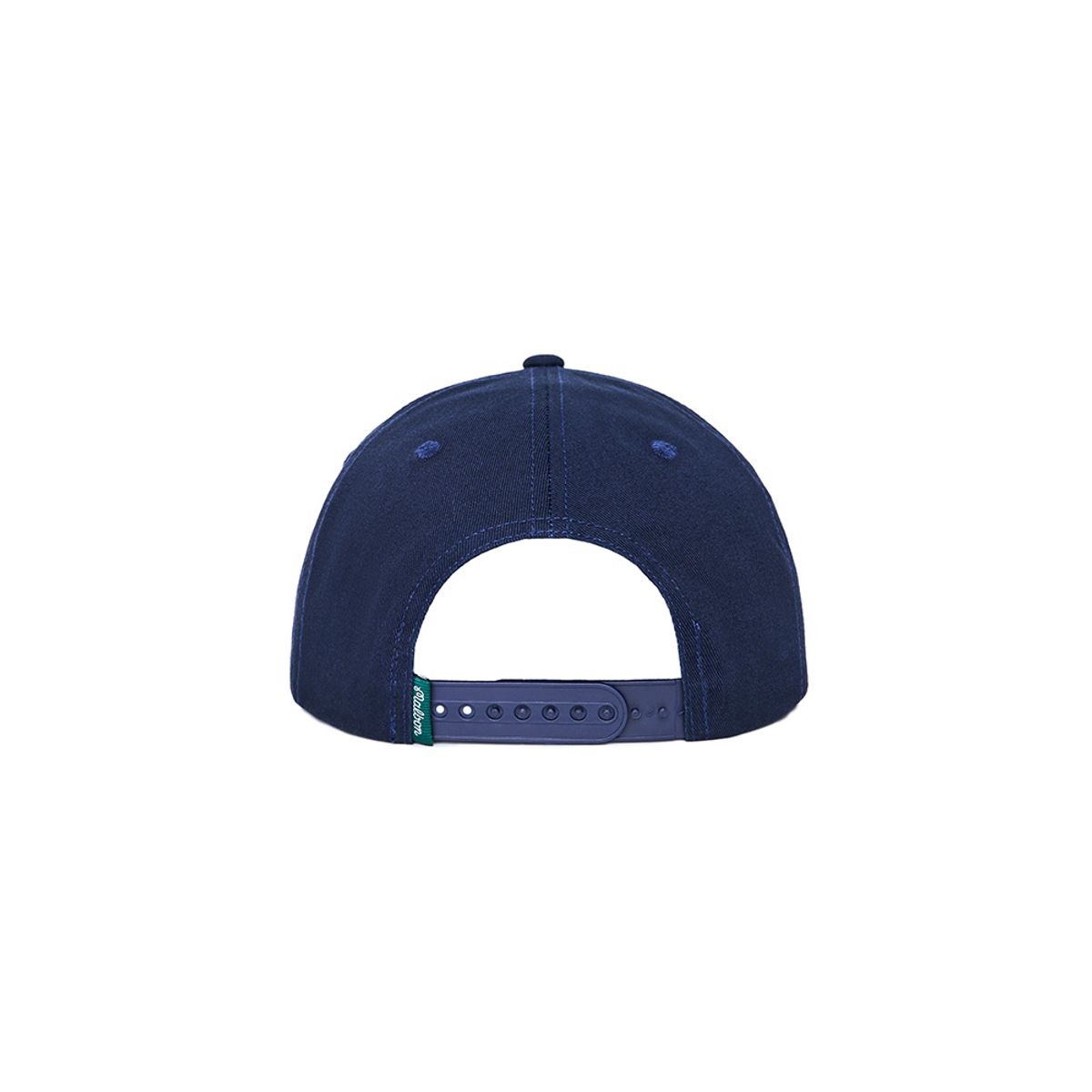 말본 골프(MALBON GOLF) [SANTA CRUZ] 와펜 포인트 스냅백 NAVY