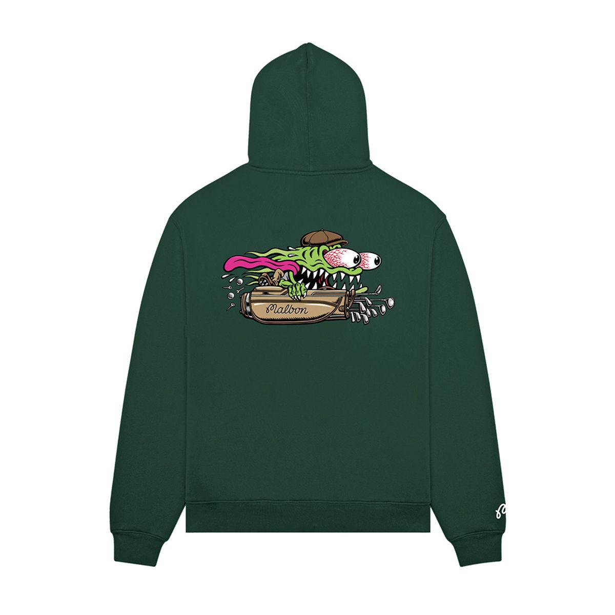 말본 골프(MALBON GOLF) [SANTA CRUZ] 슬래셔 후드 GREEN (MAN)
