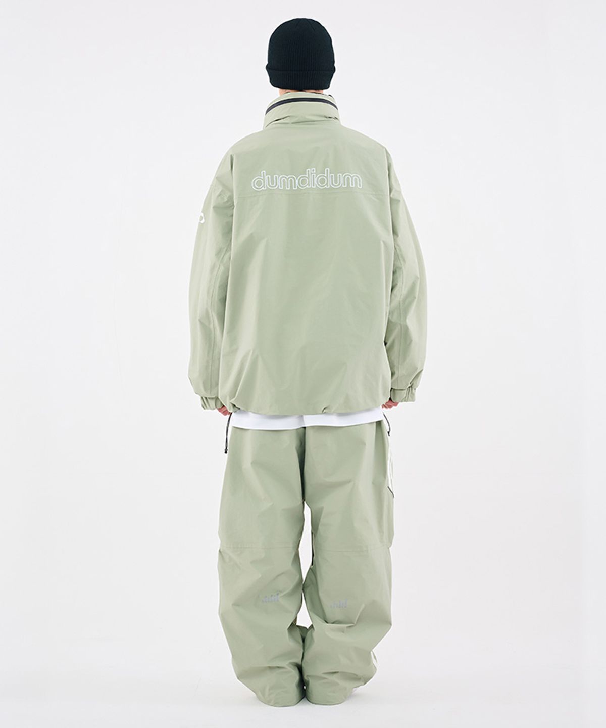 돌아우터웨어(DOLL OUTERWEAR) [DOLL X DUMDIDUM] 2526 랠리 자켓&팬츠 세트 L.KHAKI 남녀공용