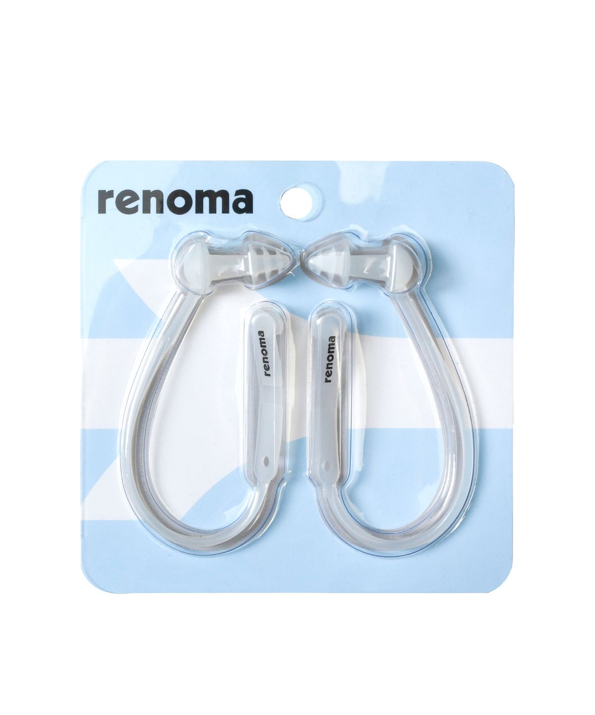 레노마수영복(RENOMASWIM) 용품 실리콘 코드 귀마개 화이트 RO-RE2C001-WH