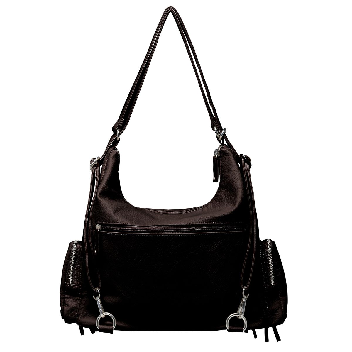 블랙 퍼플(BLACK PURPLE) 레토 멀티 카고 백 Leto Multi Cargo Bag _Brown