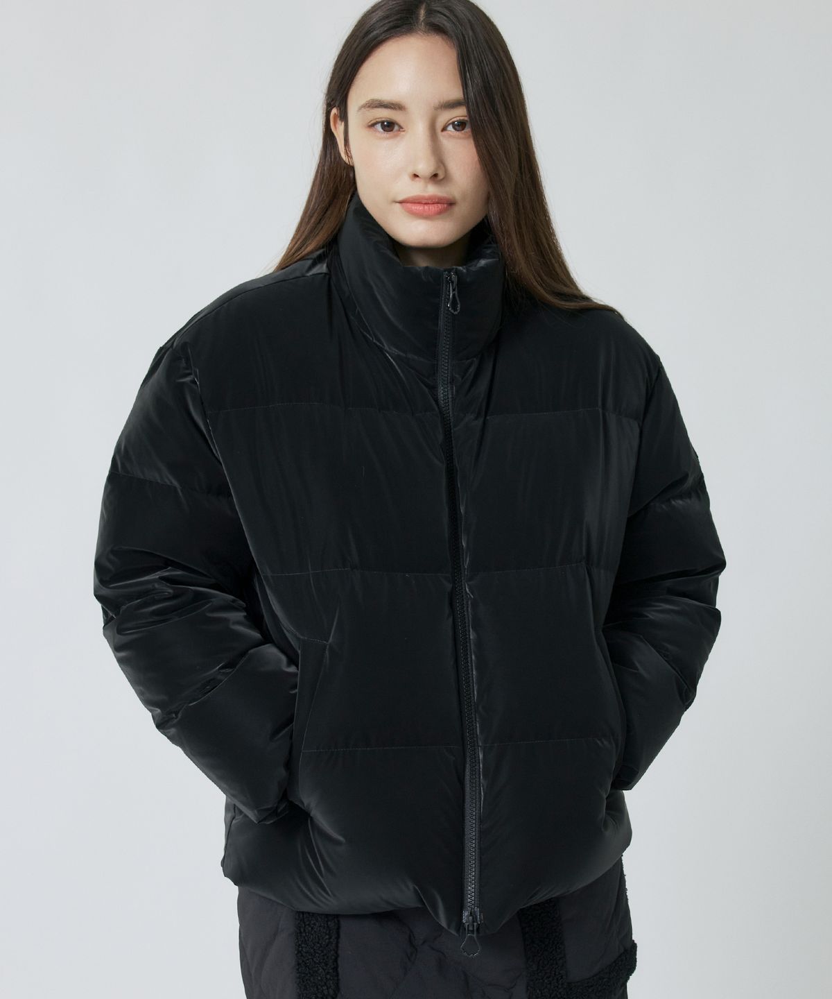 하이퍼리트(HYPERREET) 남녀공용 머스코비 펄푸퍼 다운 점퍼 [블랙펄]_HF4JP070