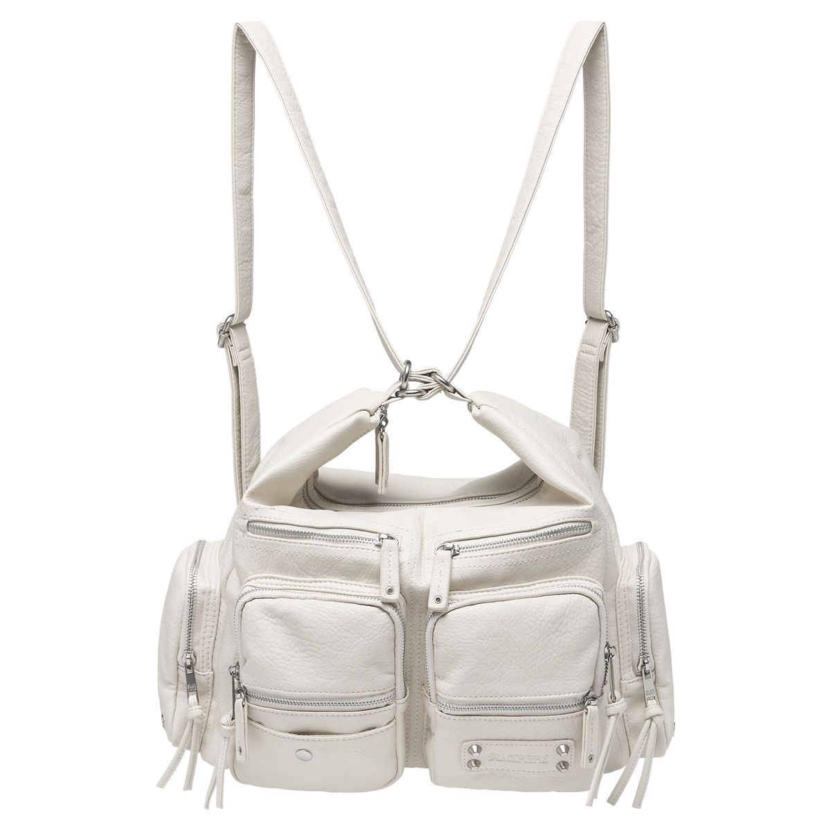 블랙 퍼플(BLACK PURPLE) 레토 멀티 카고 백 Leto Multi Cargo Bag _Ivory