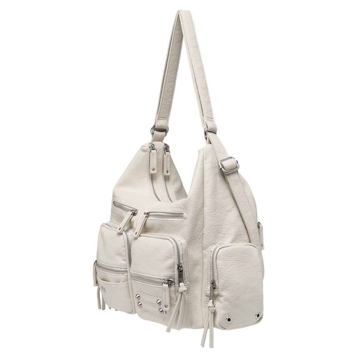 블랙 퍼플(BLACK PURPLE) 레토 멀티 카고 백 Leto Multi Cargo Bag _Ivory