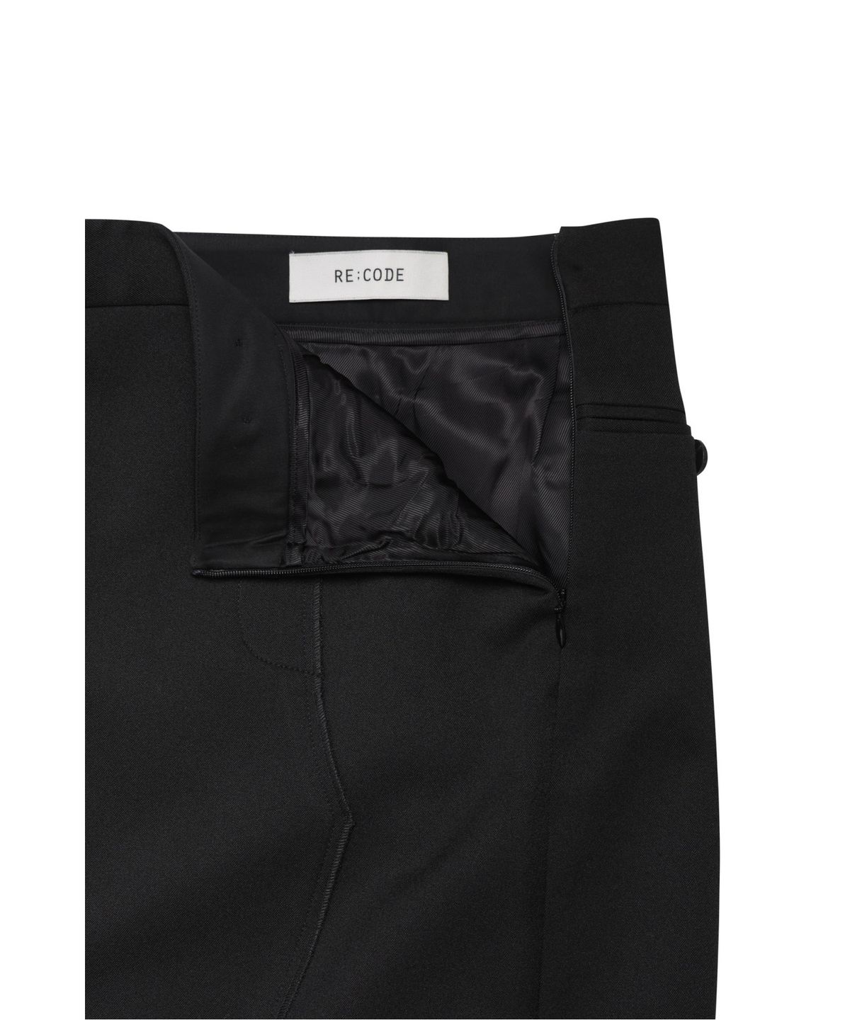 래코드(RECODE) Bold Pleats Detail Skirt RQKAW25535BKX