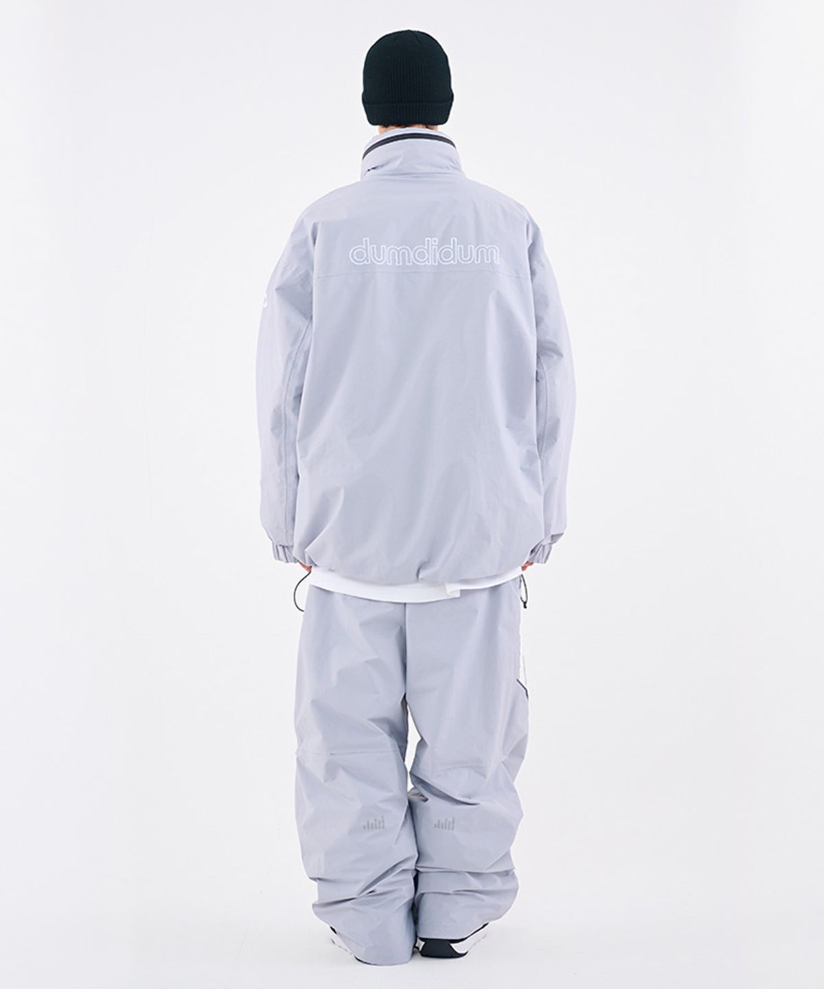 돌아우터웨어(DOLL OUTERWEAR) [DOLL X DUMDIDUM] 2526 랠리 자켓&팬츠 세트 L.GRAY 남녀공용