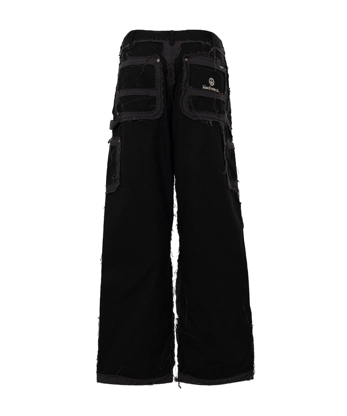 카미야(KAMIYA) blackmeans × KAMIYA Deconstructed Painter Pants - BLACK