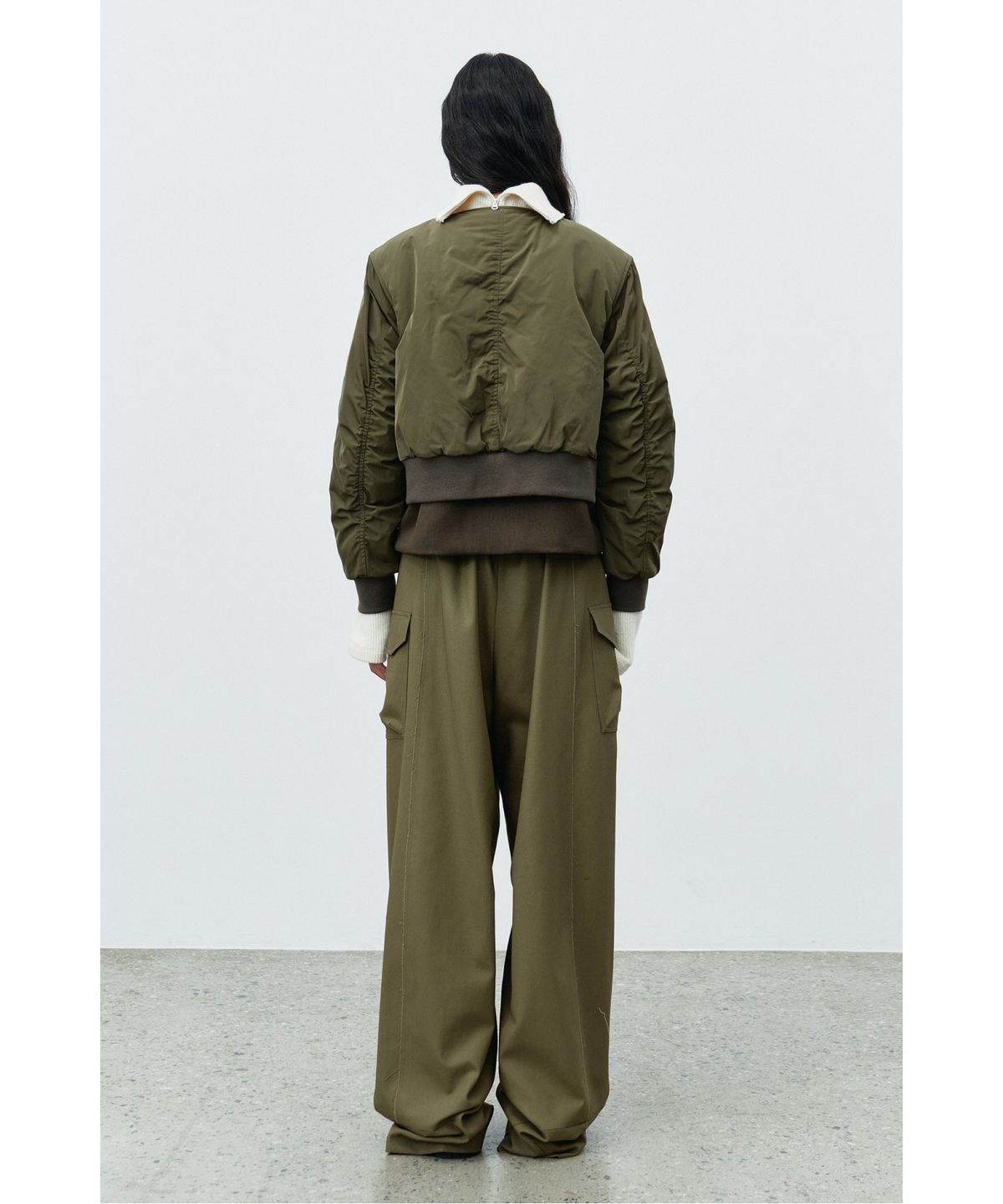 래코드(RECODE) MA1 Layered Quilted Outer RQUAW25510KHX