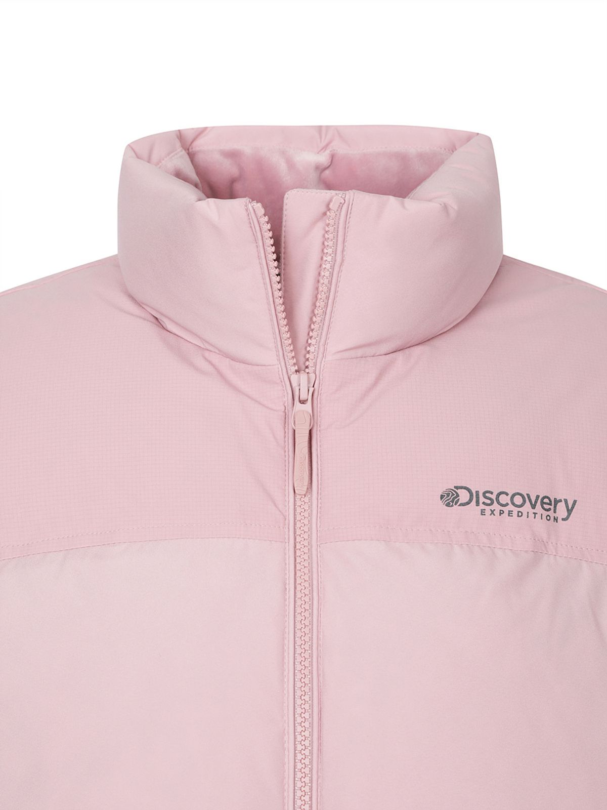 디스커버리 익스페디션(DISCOVERY EXPEDITION) 여성 반슬리 다운 크롭 숏패딩 (L/PINK)