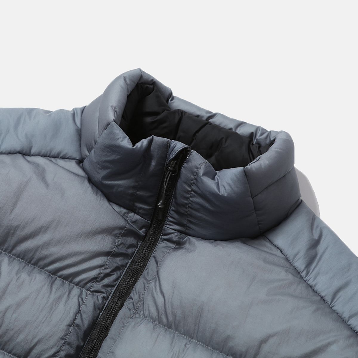 모이프(MOIF) [AW25] HELIUM DOWN JACKET / SHEER DUSTY BLUE