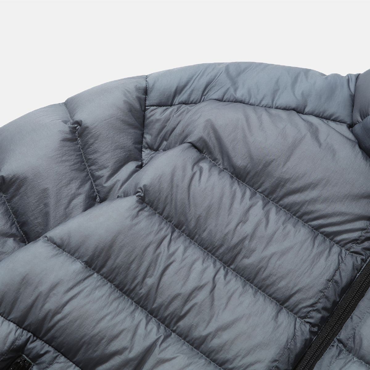 모이프(MOIF) [AW25] HELIUM DOWN JACKET / SHEER DUSTY BLUE