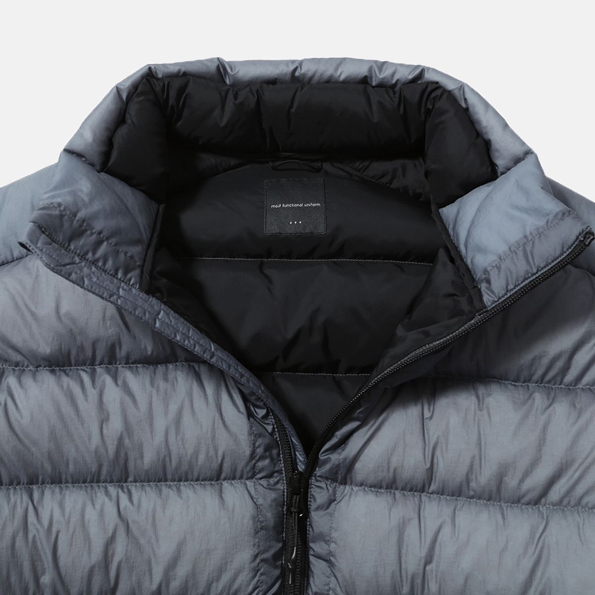 모이프(MOIF) [AW25] HELIUM DOWN JACKET / SHEER DUSTY BLUE
