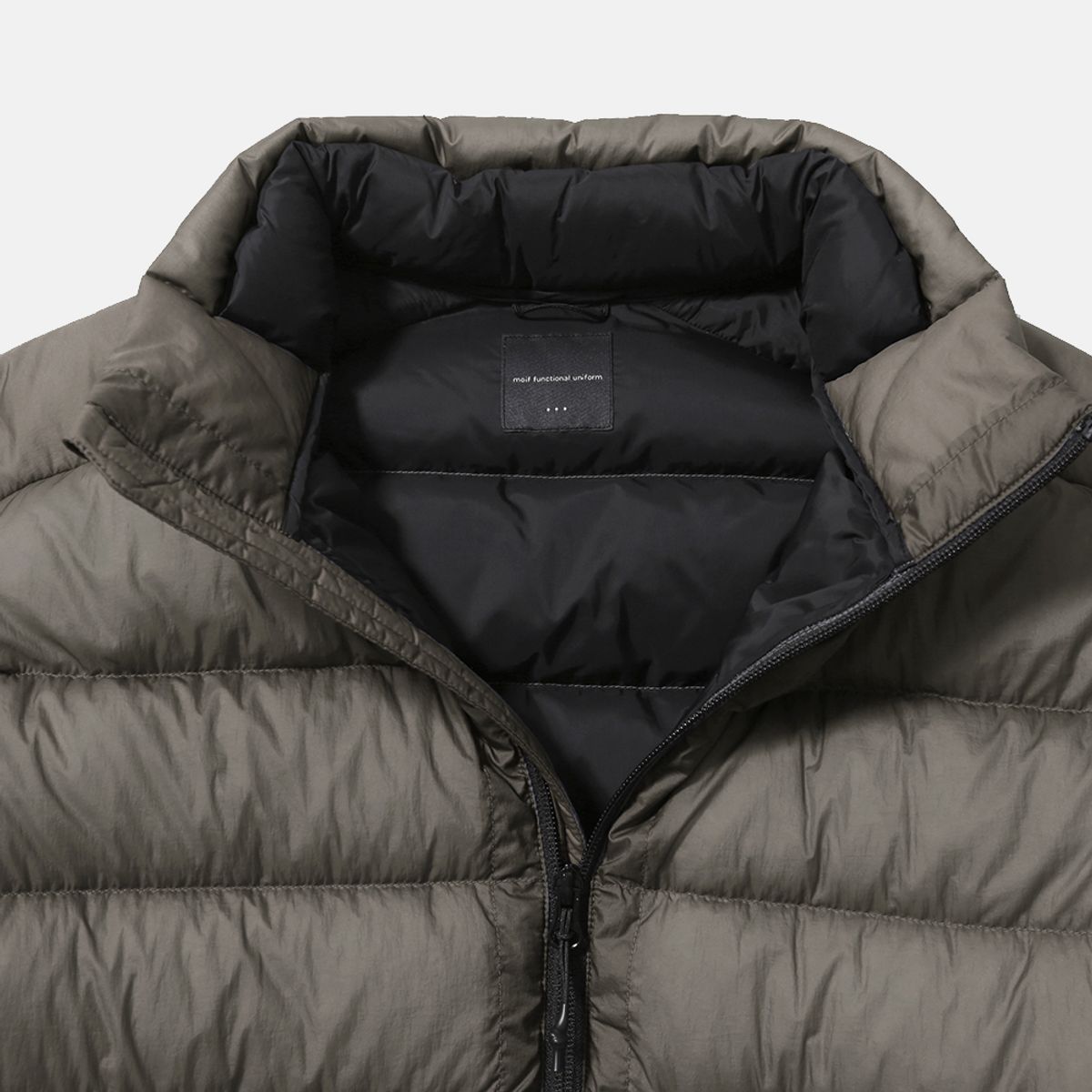 모이프(MOIF) [AW25] HELIUM DOWN JACKET / SHEER OLIVE