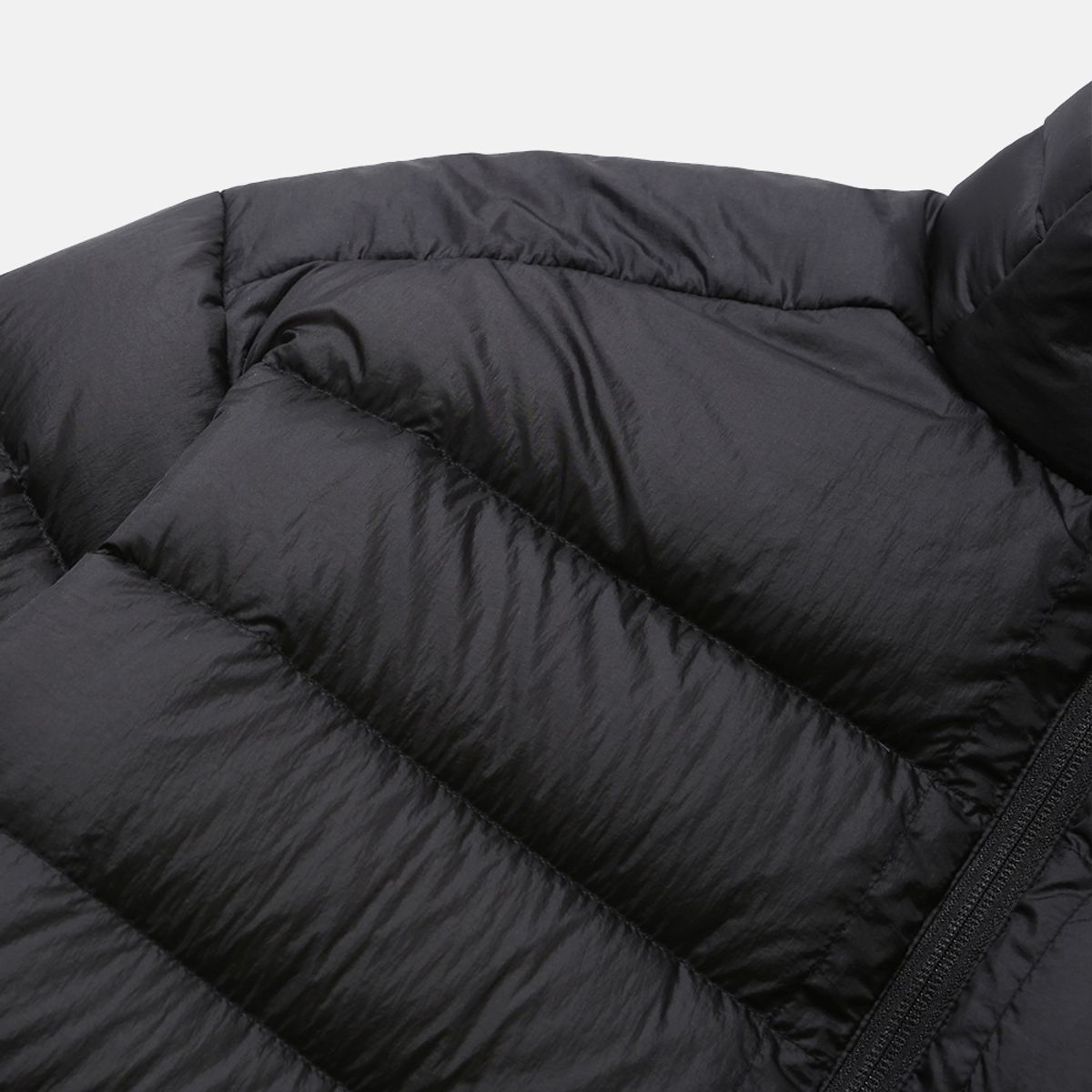 모이프(MOIF) [AW25] HELIUM DOWN JACKET / SOOTY BLACK