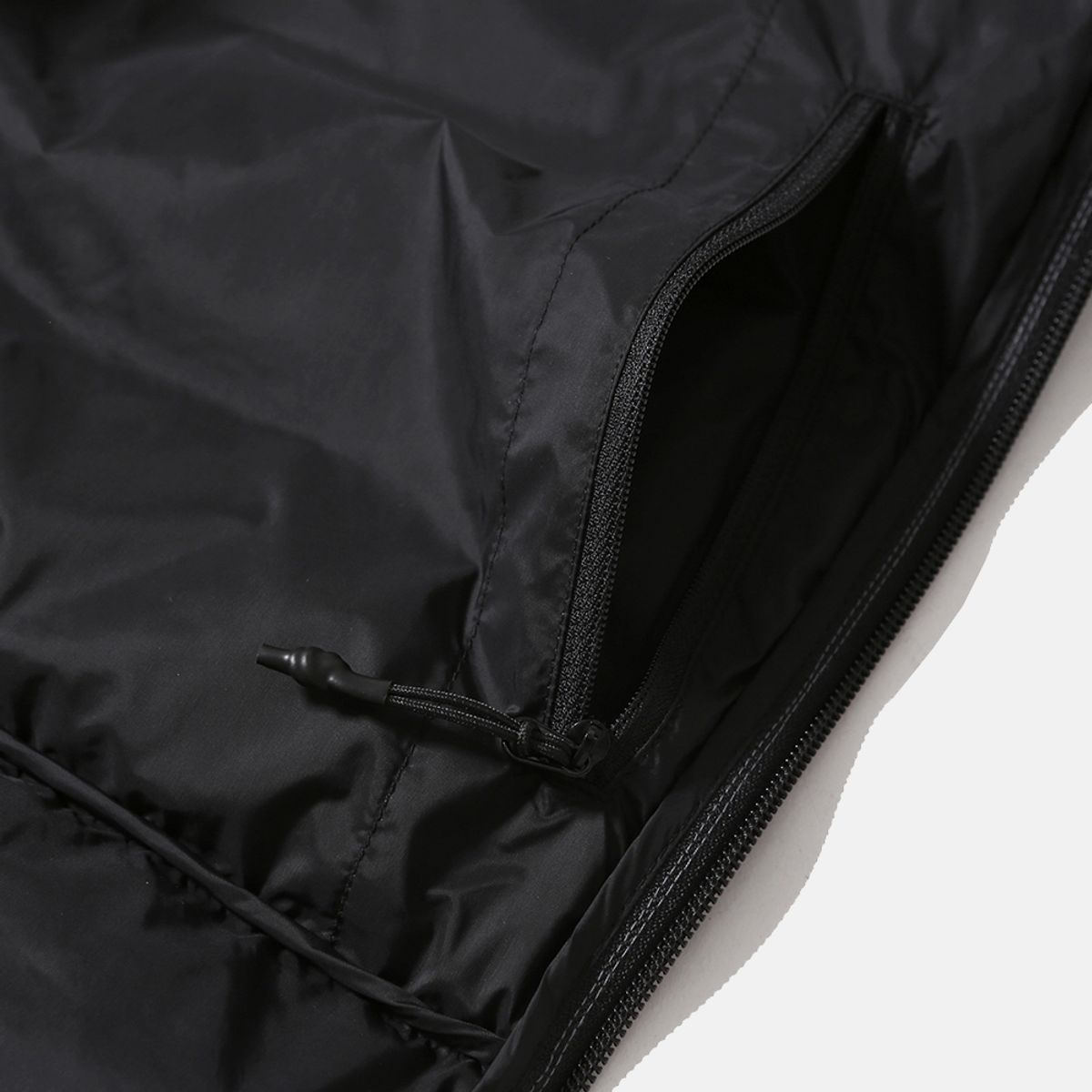 모이프(MOIF) [AW25] HELIUM HOODED DOWN JACKET / SHEER DUSTY BLUE