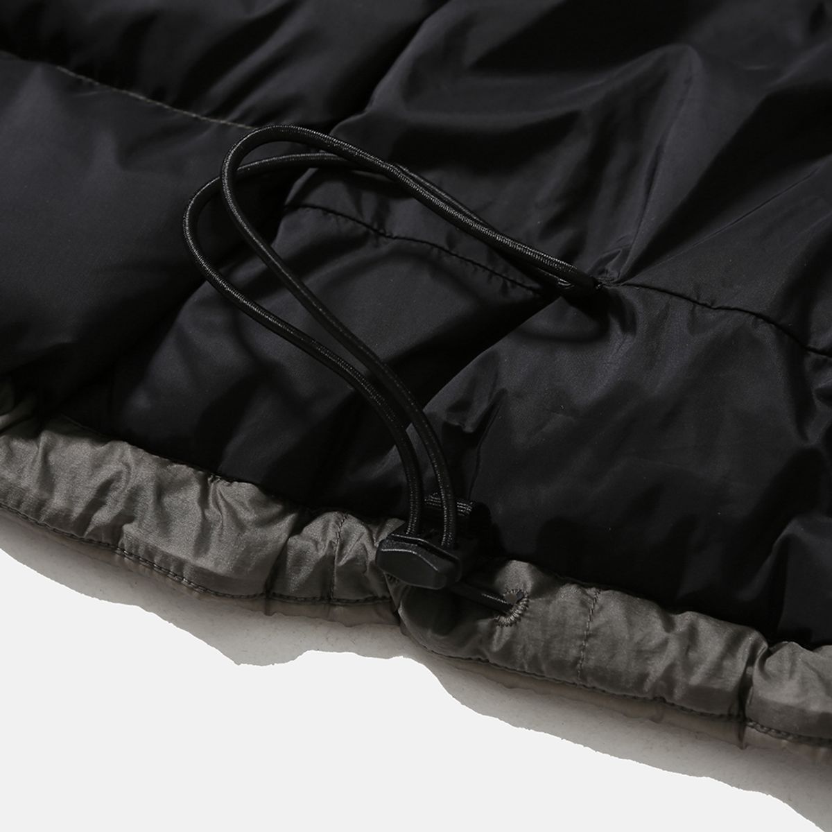 모이프(MOIF) [AW25] HELIUM HOODED DOWN JACKET / SHEER OLIVE