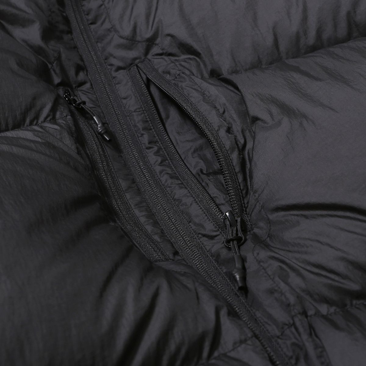 모이프(MOIF) [AW25] SHADOW PUFFER DOWN PARKA / SOOTY BLACK