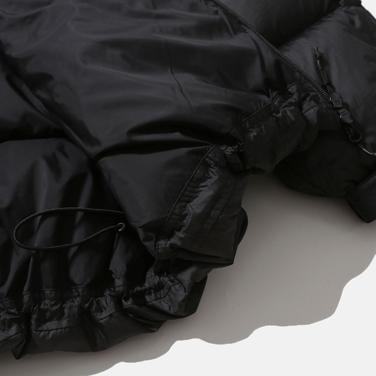 모이프(MOIF) [AW25] SHADOW PUFFER DOWN PARKA / SOOTY BLACK