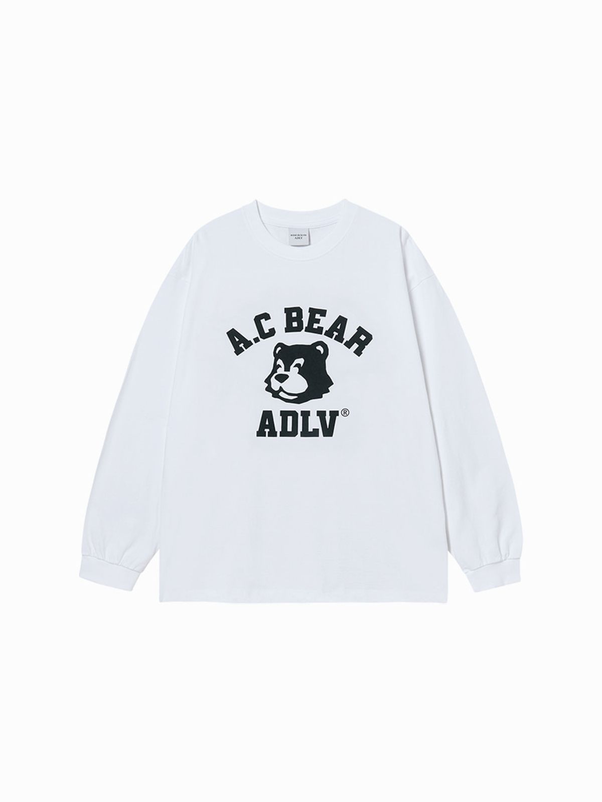 아크메드라비(ACME DE LA VIE) SHADOW AC BEAR LONG SLEEVE T-SHIRT (2COLOR)