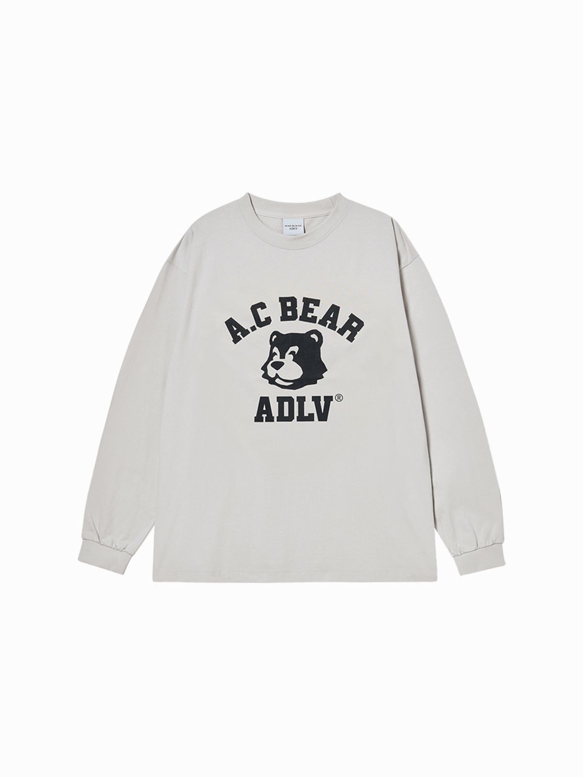 아크메드라비(ACME DE LA VIE) SHADOW AC BEAR LONG SLEEVE T-SHIRT (2COLOR)