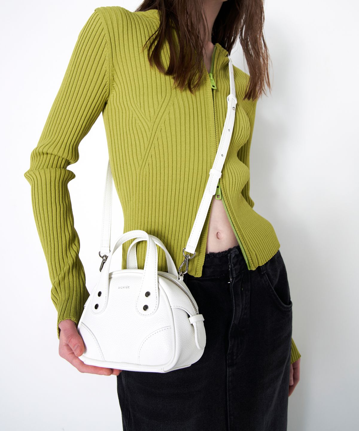 뮤니에(MUNIER) MINI BOWLING BAG_3COLORS