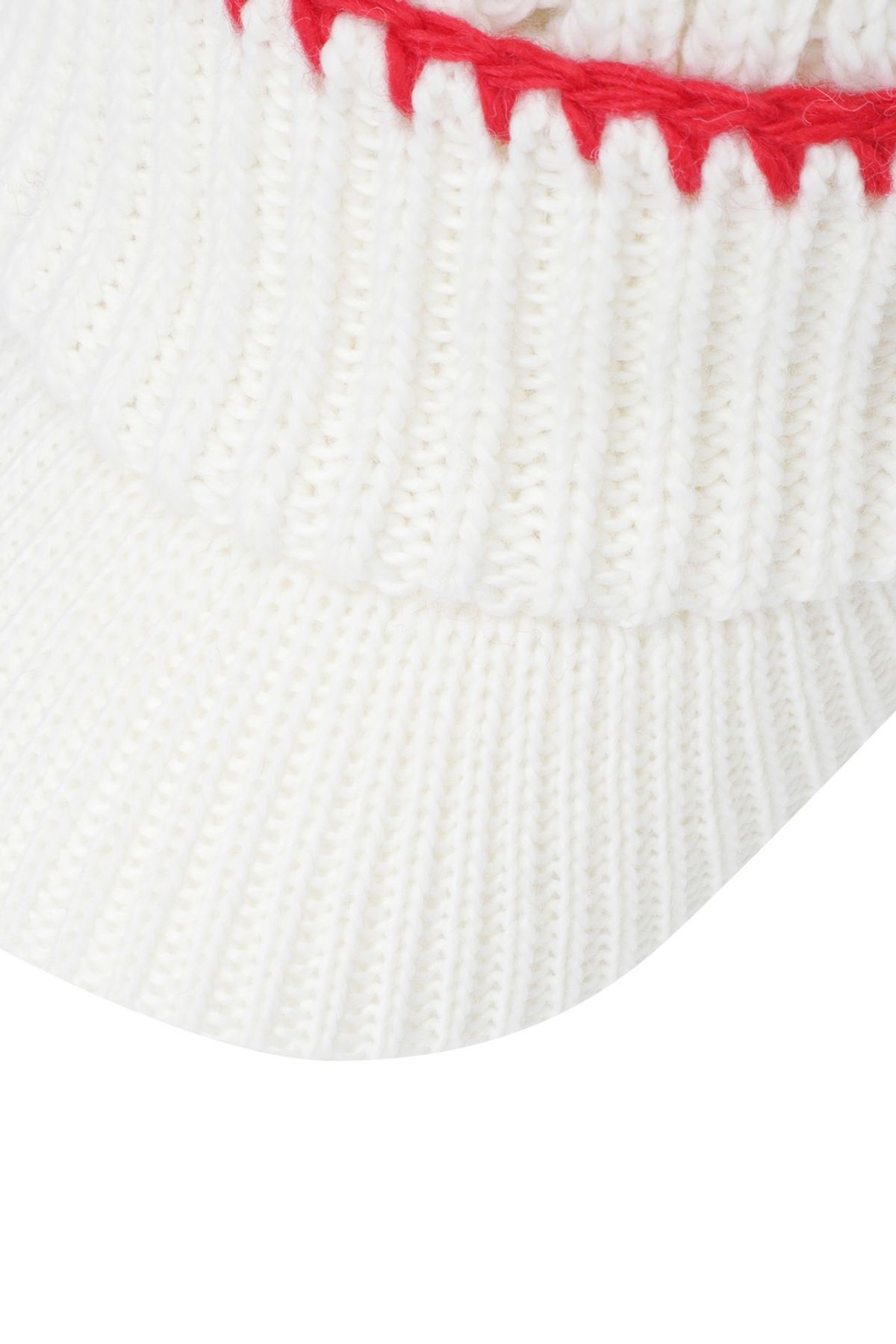 왁(WAAC) Women PomPom Knit Hat WGRCX25716IVX