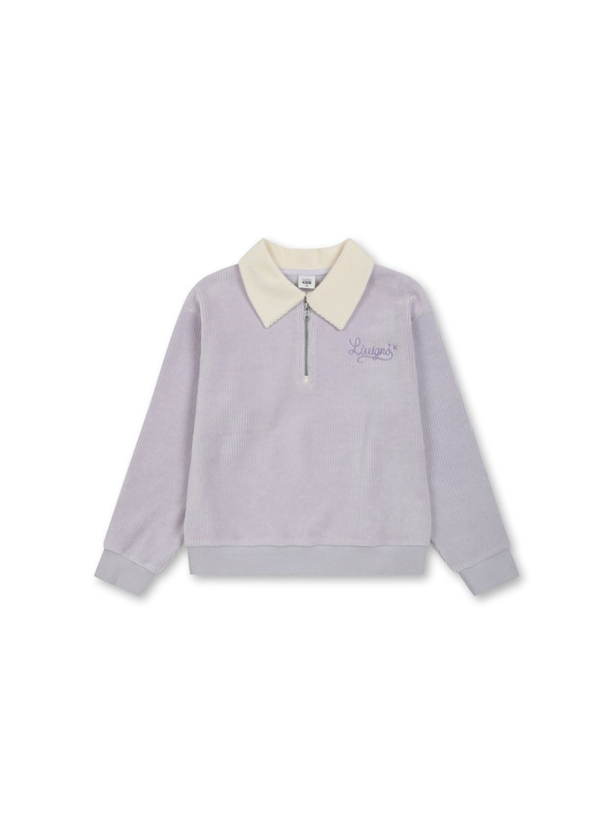 탑텐 키즈(TOPTEN KIDS) 여아 골벨로아 카라 스웨트셔츠_MKF4TR2203