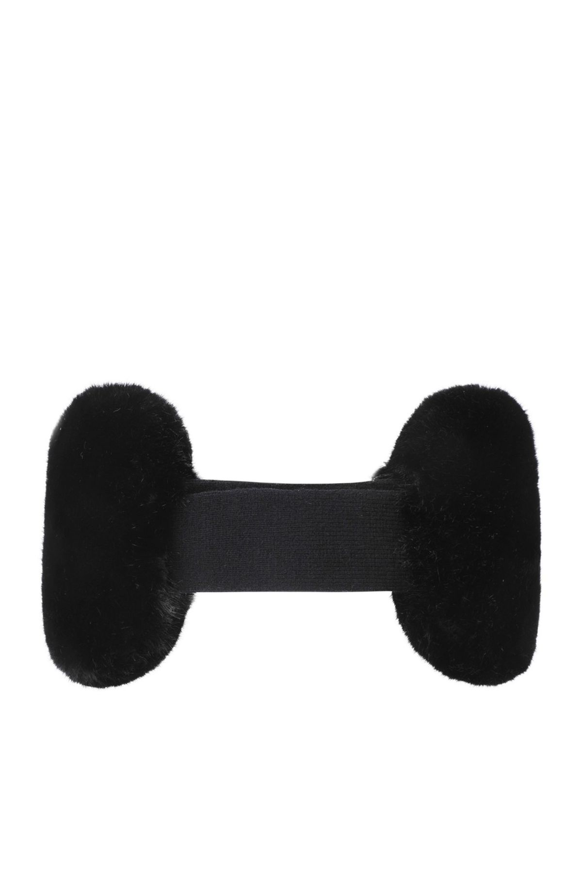 왁(WAAC) Women Fur Ear Warmer WGGJX25774BKX