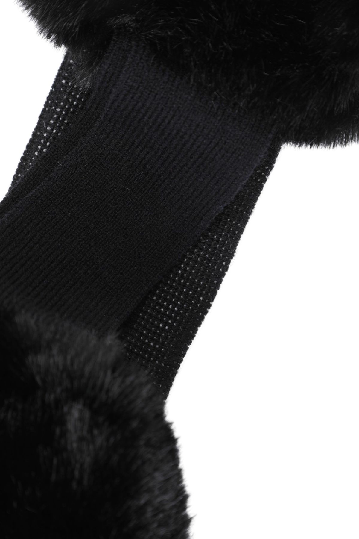 왁(WAAC) Women Fur Ear Warmer WGGJX25774BKX
