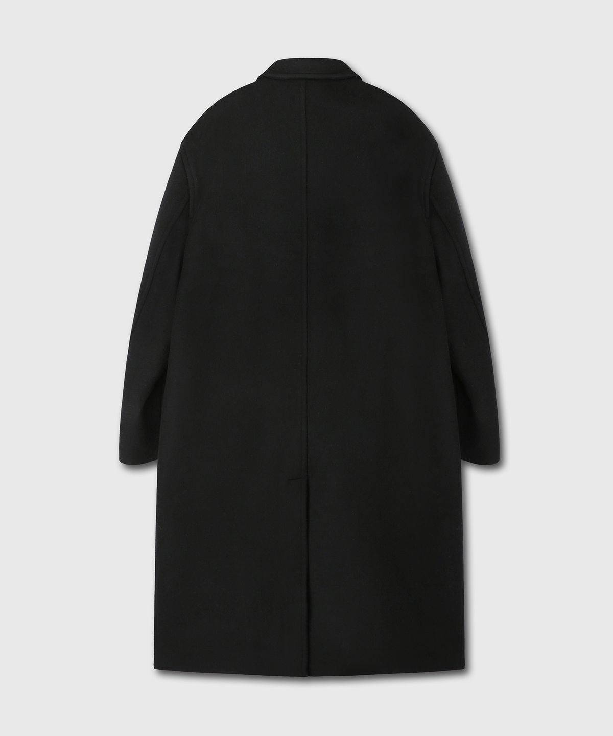 다이브인(DIVEIN) CASHMERE LAMBSWOOL UNIFORM MAC COAT (BLACK)