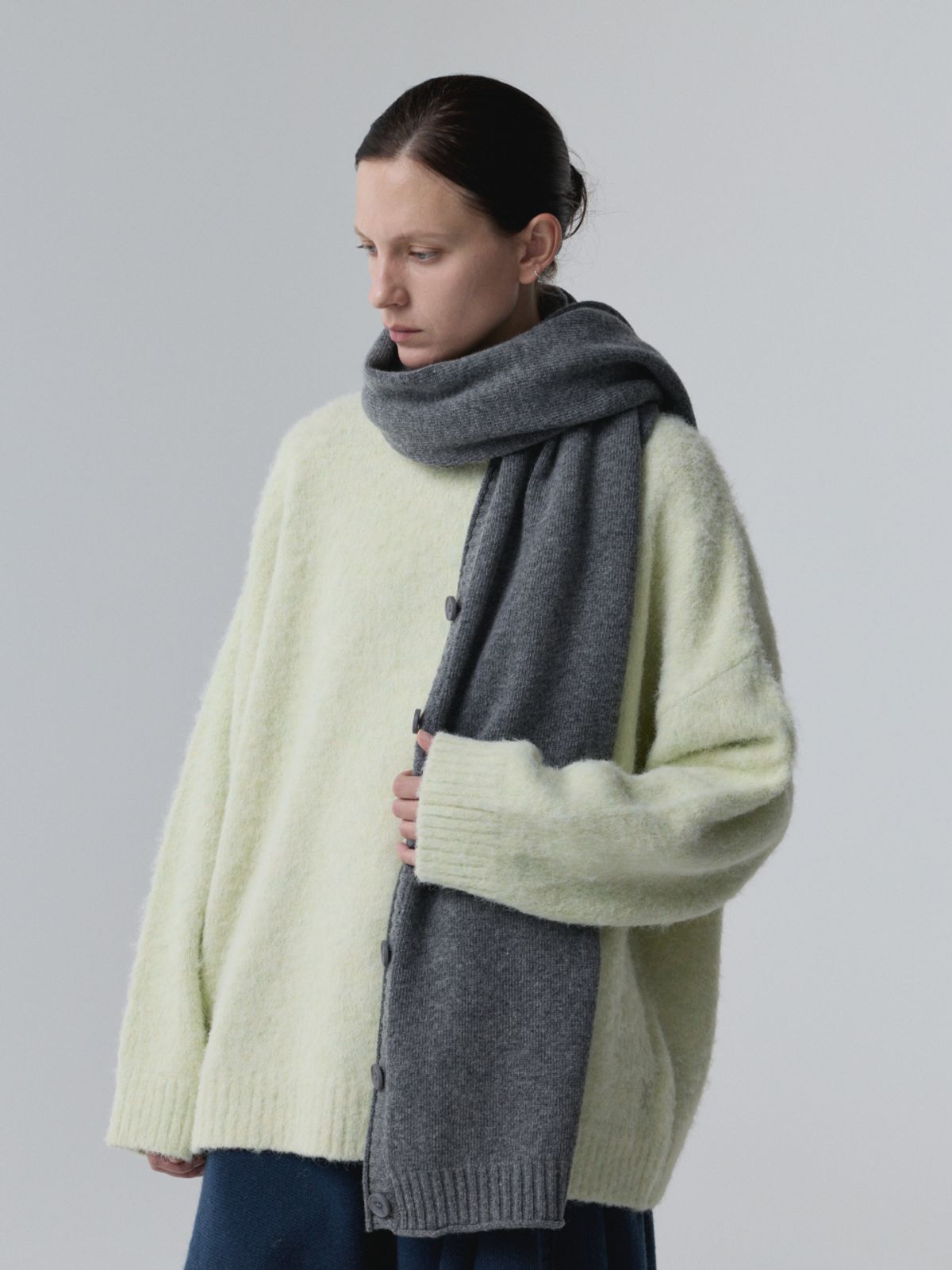 아코크(ACOC) Modular Wrap Skirt_Gray