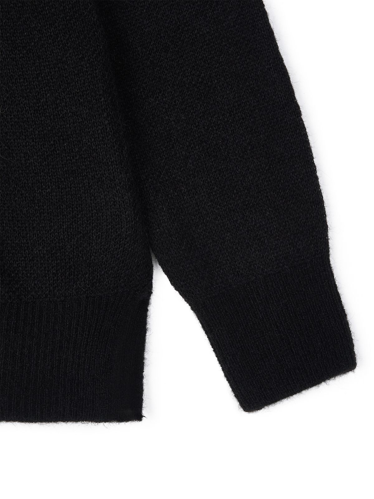 뉴이 뉴욕(NUYH NEWYORK) [PRET A PORTER] NUYHNEWYORK MOHAIR KNIT (BLACK)