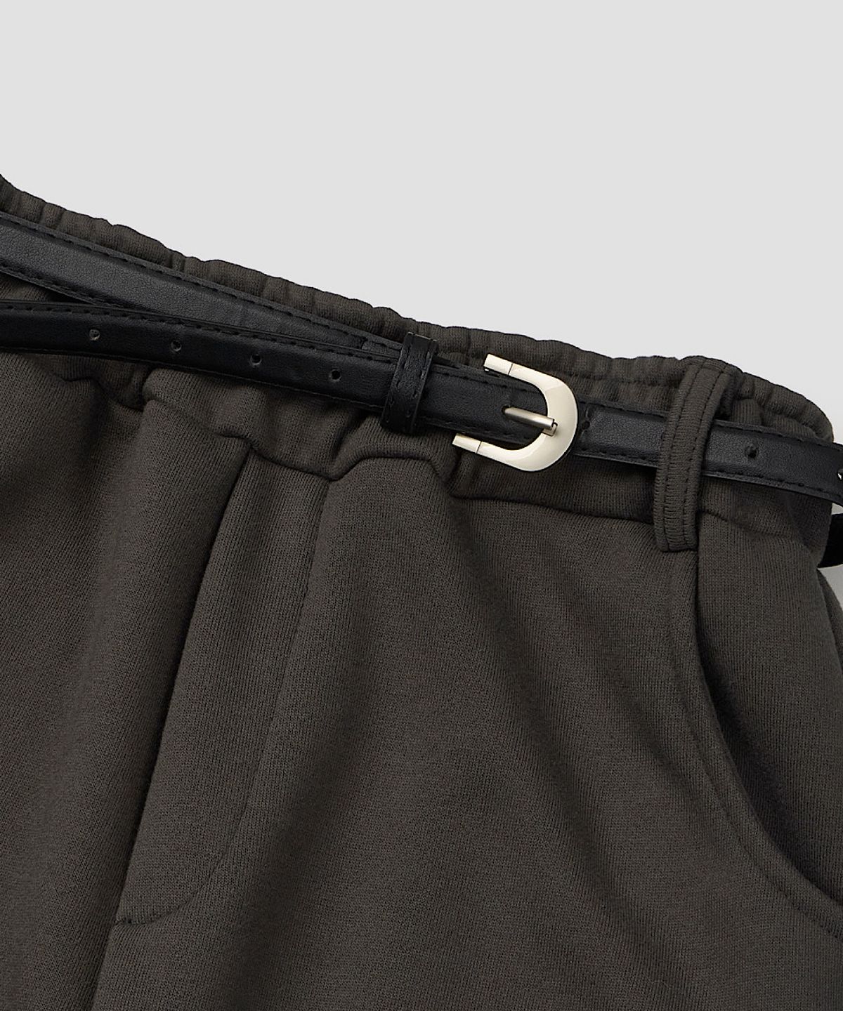 아포엠(APOEM) Belted Stopper Pants (2C)