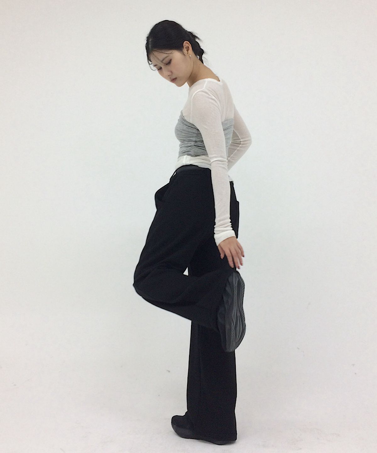 아포엠(APOEM) Belted Stopper Pants (2C)
