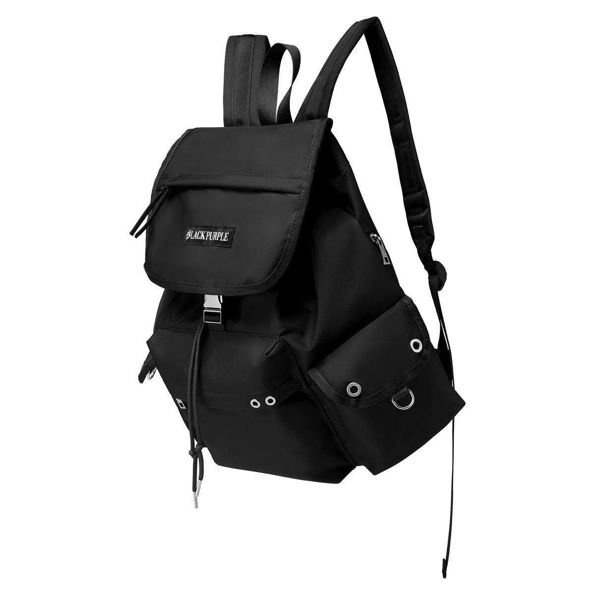 블랙 퍼플(BLACK PURPLE) 노매드 백 No Mad Bag_Black