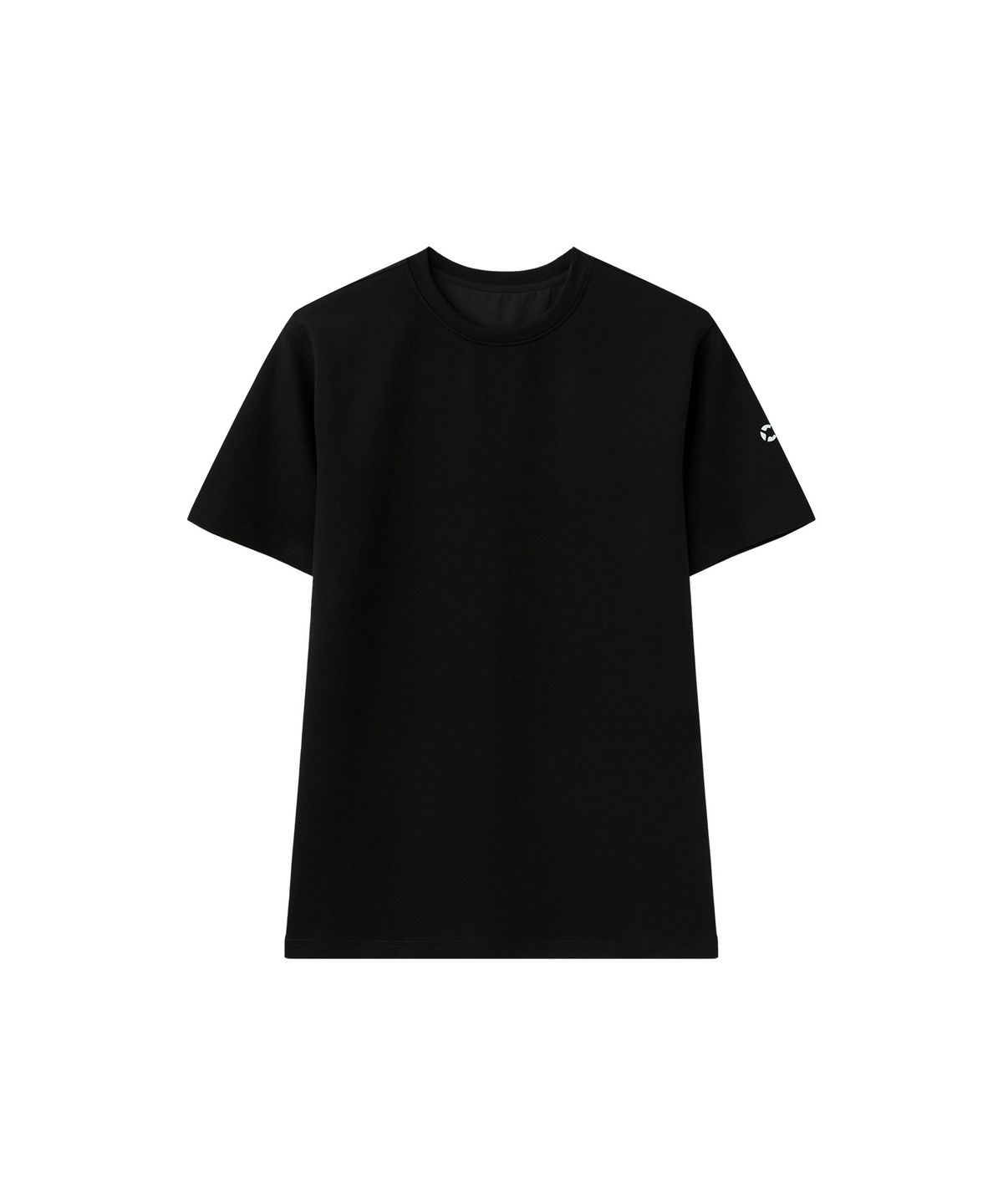 챕터엑스(CHAPTER.X) 올라운드 소프트 세미 머슬핏 하프셔츠 (Black)