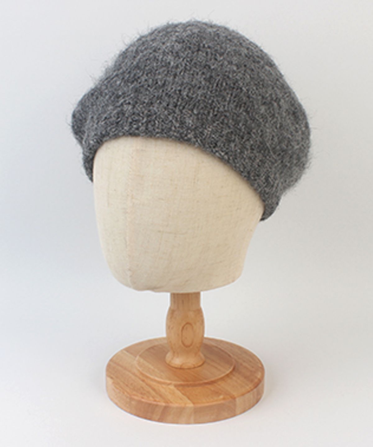 유니버셜 케미스트리(UNIVERSAL CHEMISTRY) Wool Gray Knit Beret 울베레모