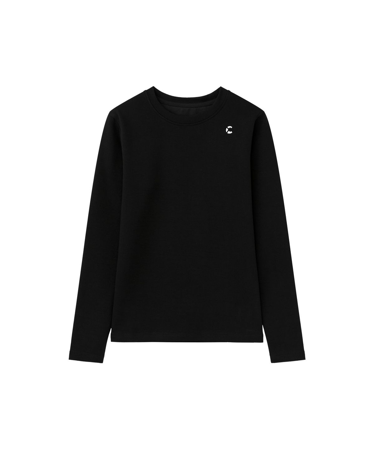 챕터엑스(CHAPTER.X) 우먼 릴렉스핏 소프트 롱 슬리브 (Black)