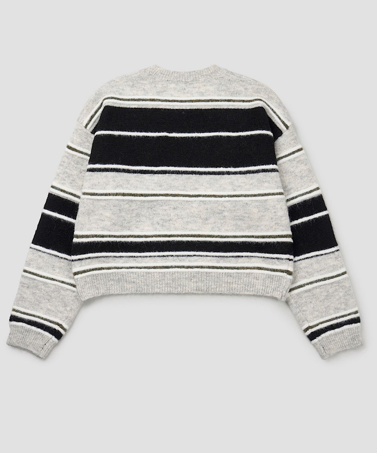 아포엠(APOEM) Brushed Stripe Knit (3C)