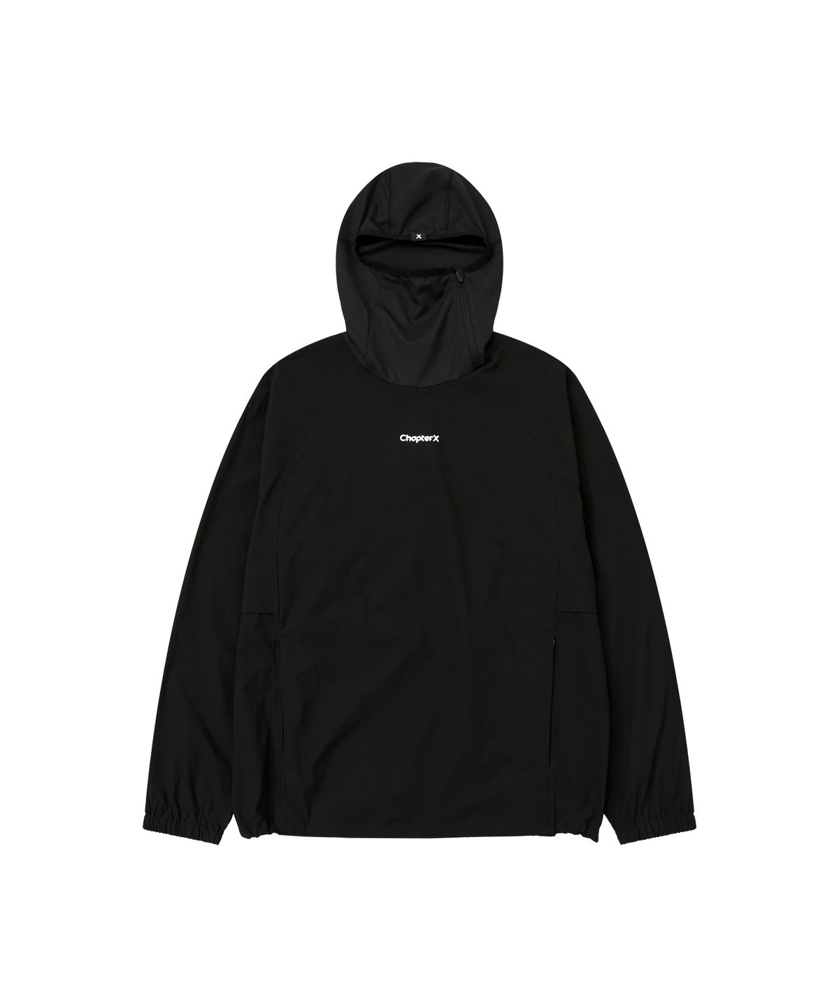 챕터엑스(CHAPTER.X) 크리스피 지퍼포켓 레인져 후디 (Black)
