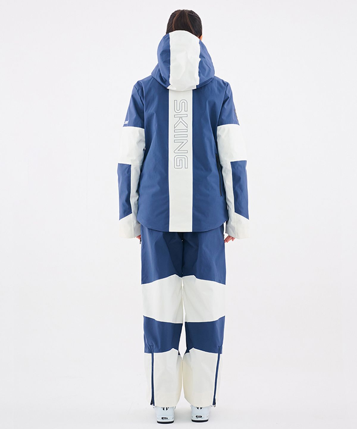돌아우터웨어(DOLL OUTERWEAR) 2526 눅 스키 자켓&팬츠 세트 NAVY 남녀공용