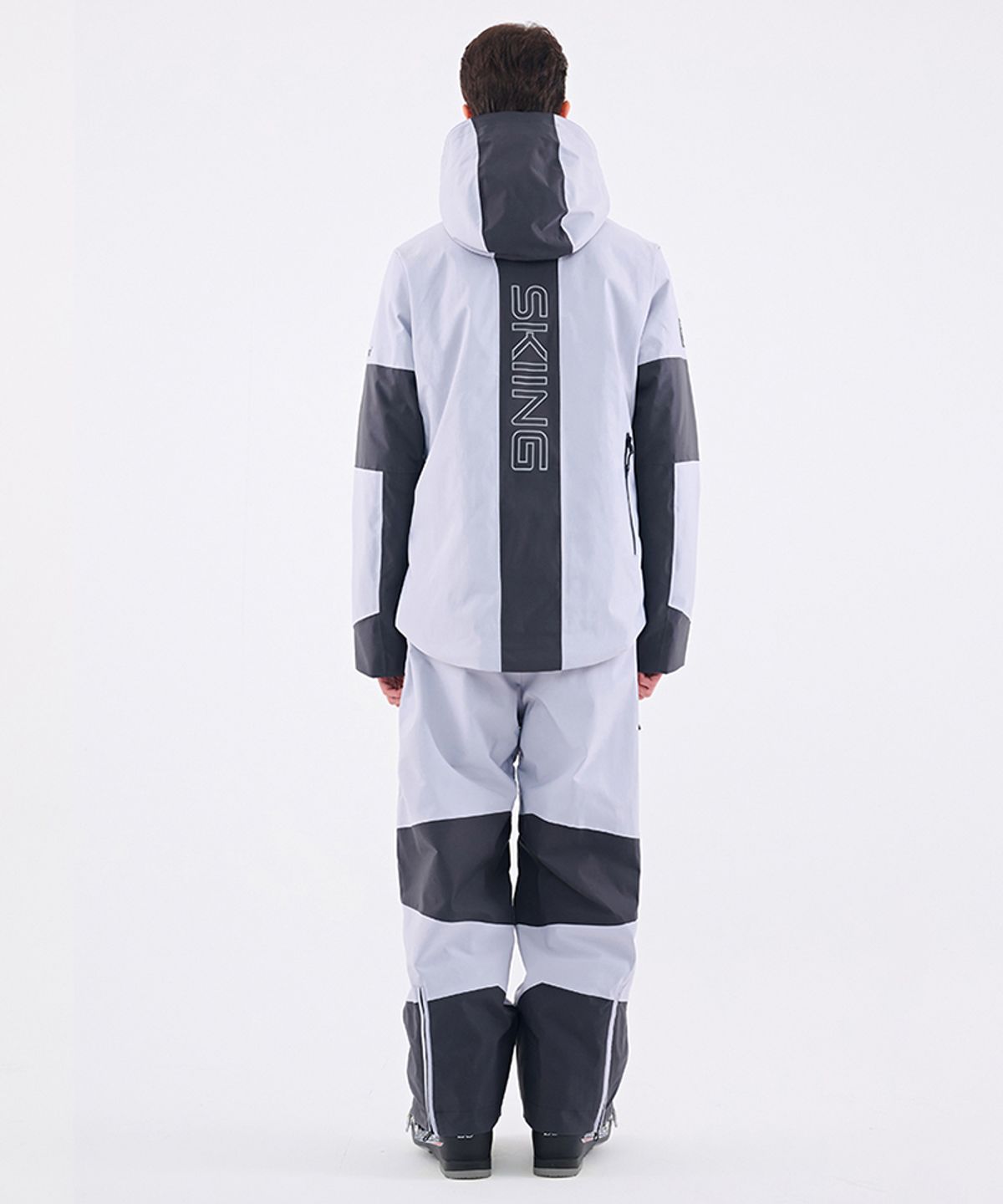 돌아우터웨어(DOLL OUTERWEAR) 2526 눅 스키 자켓&팬츠 세트 D.GRAY 남녀공용