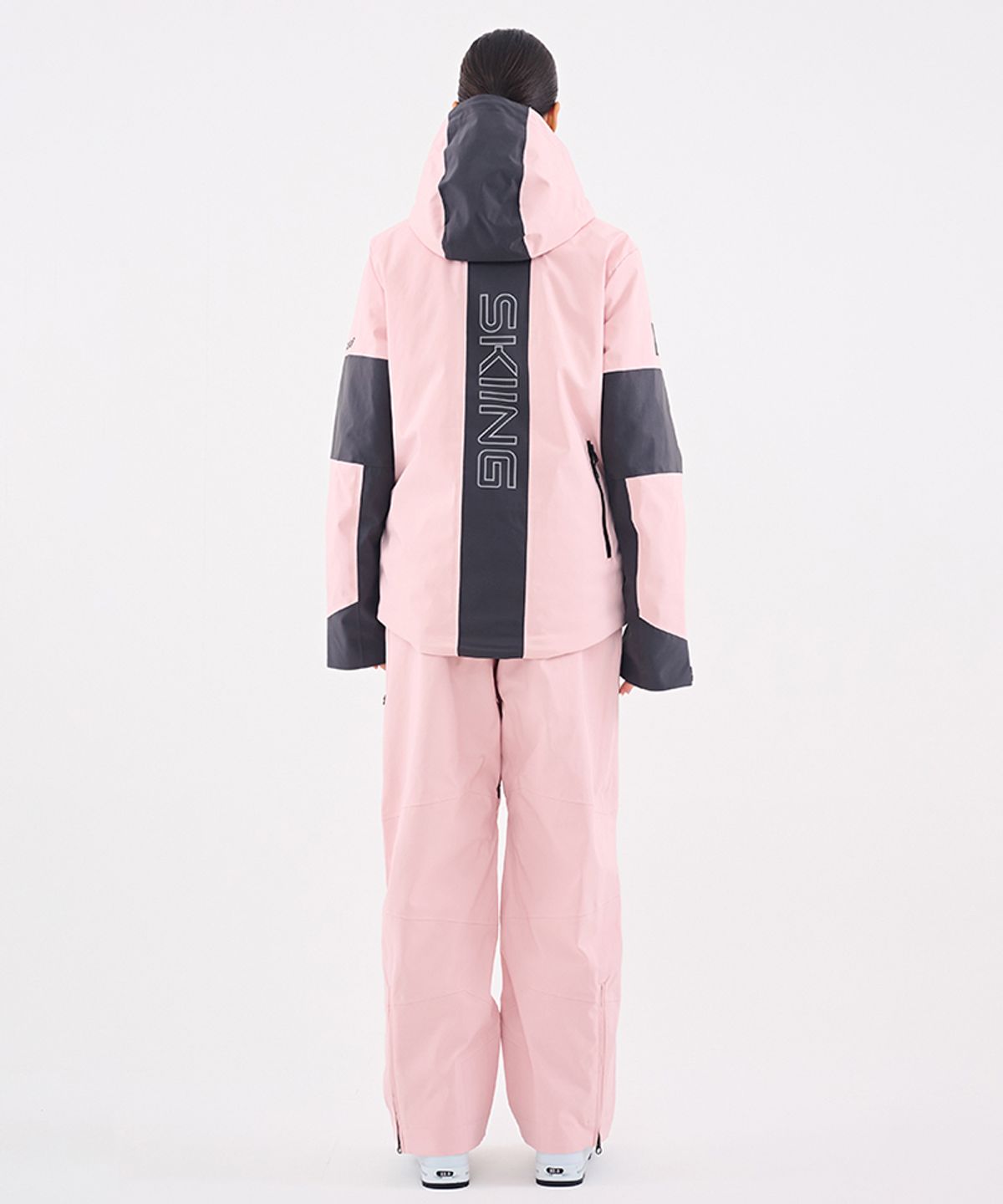 돌아우터웨어(DOLL OUTERWEAR) 2526 눅 스키 자켓&팬츠 세트 PINK 남녀공용