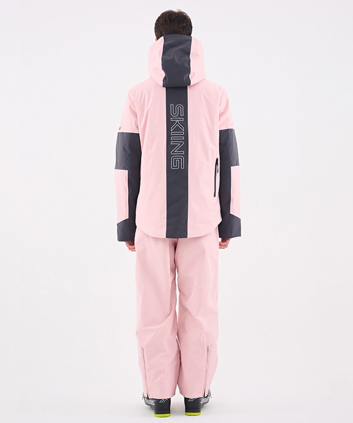 돌아우터웨어(DOLL OUTERWEAR) 2526 눅 스키 자켓&팬츠 세트 PINK 남녀공용